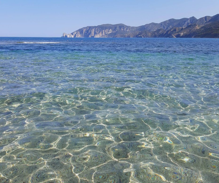 Mare cristallino del Sulcis